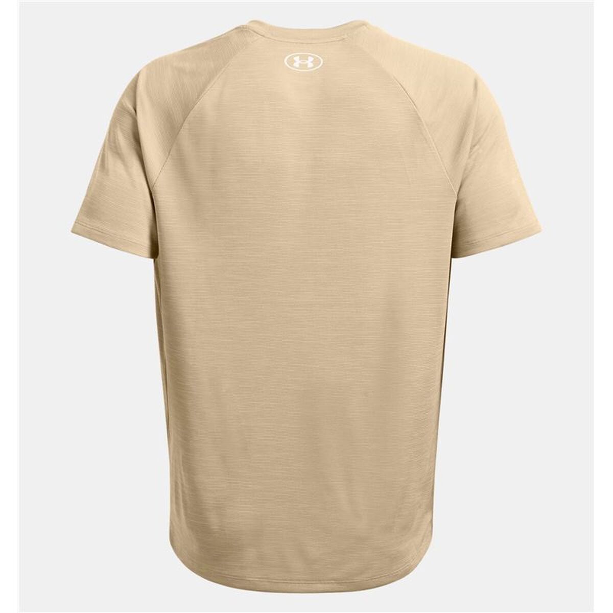 Ανδρική Μπλούζα με Κοντό Μανίκι Under Armour Tech Textured SS Μπεζ