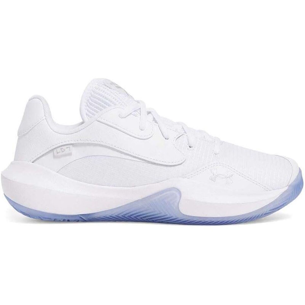 Παπούτσια Μπάσκετ για Ενήλικες Under Armour Lockdown 7 Λευκό