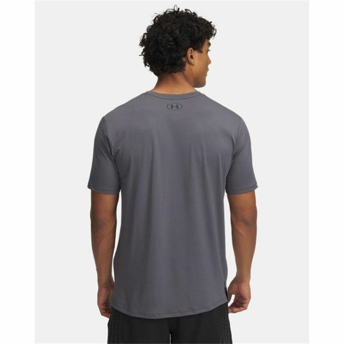 Ανδρική Μπλούζα με Κοντό Μανίκι Under Armor Σκούρο γκρίζο