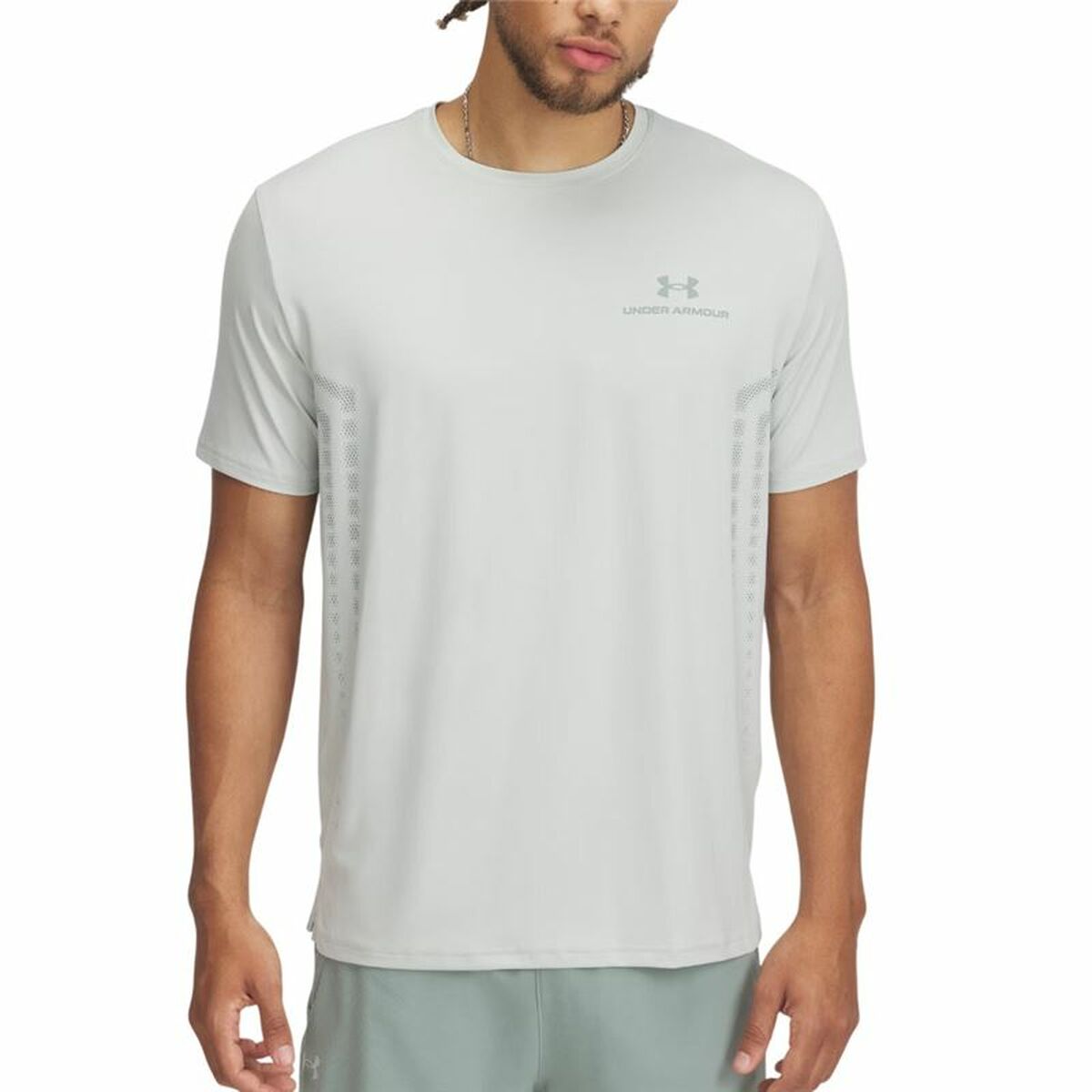 Ανδρική Μπλούζα με Κοντό Μανίκι Under Armour Μπλε