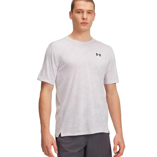 Ανδρική Μπλούζα με Κοντό Μανίκι Under Armor Tech Ανοιχτό Γκρι