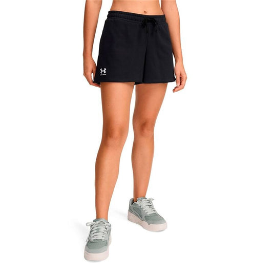 Γυναικεία Αθλητικά Σορτς Under Armour Rival Terry Short Μαύρο