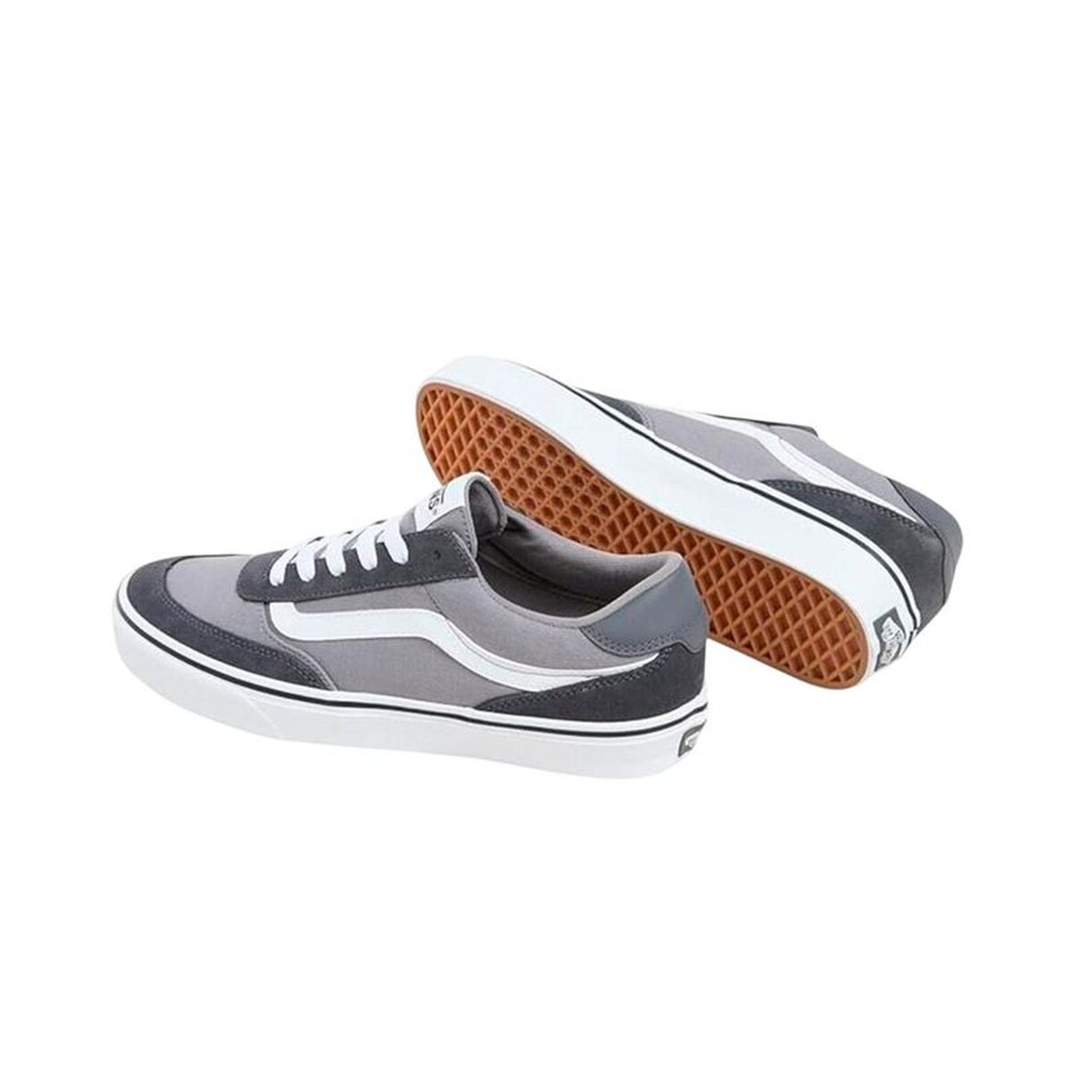 Ανδρικά Αθλητικά Παπούτσια Vans Brooklyn Ls Tonl Ανοιχτό Γκρι