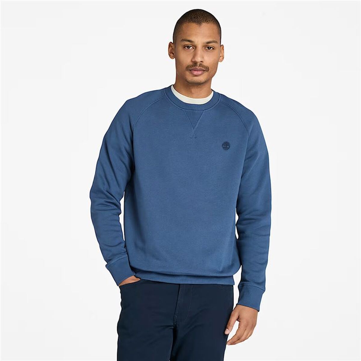 Ανδρικό Φούτερ χωρίς Κουκούλα Timberland Exeter River Μπλε