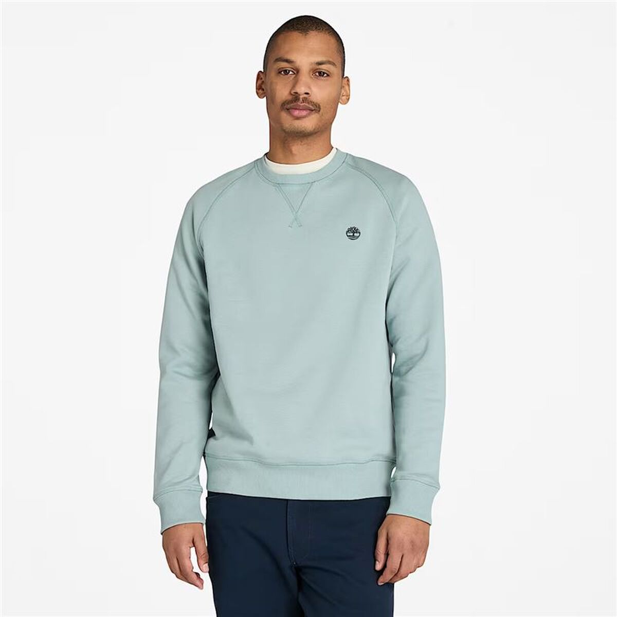 Ανδρικό Φούτερ χωρίς Κουκούλα Timberland Exeter River Ακουαμαρίνης