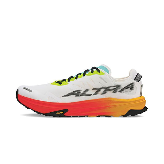 Παπούτσια trail για άνδρες (τρέξιμο στο βουνό) Altra Mont Blanc Carbon Λευκό
