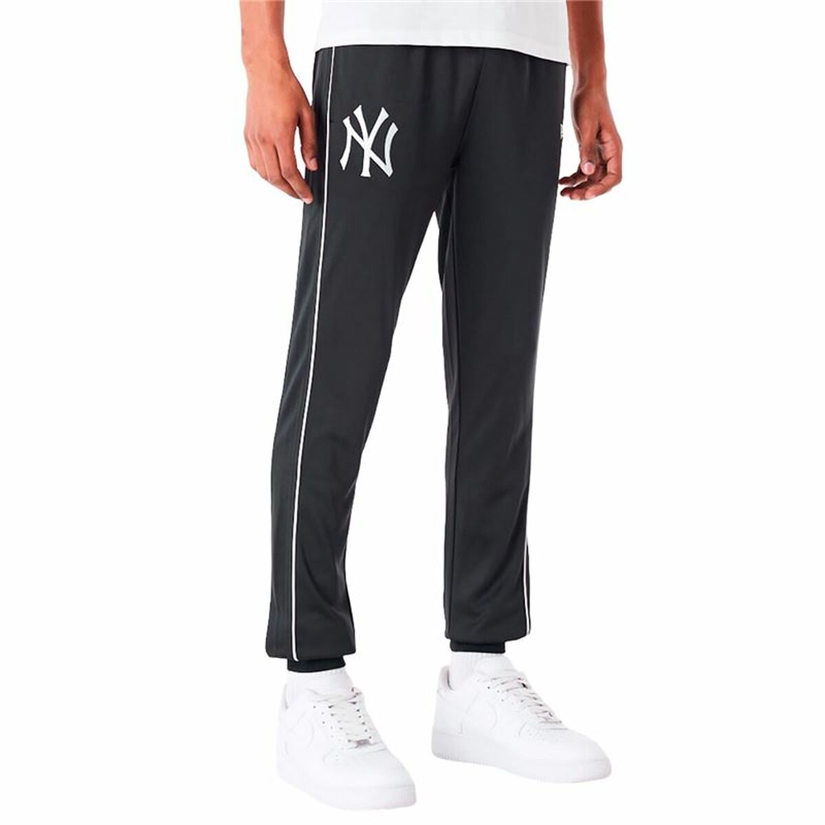 Αθλητικά Παντελόνια για Ενήλικες New Era MLB TRACK Μαύρο Άντρες