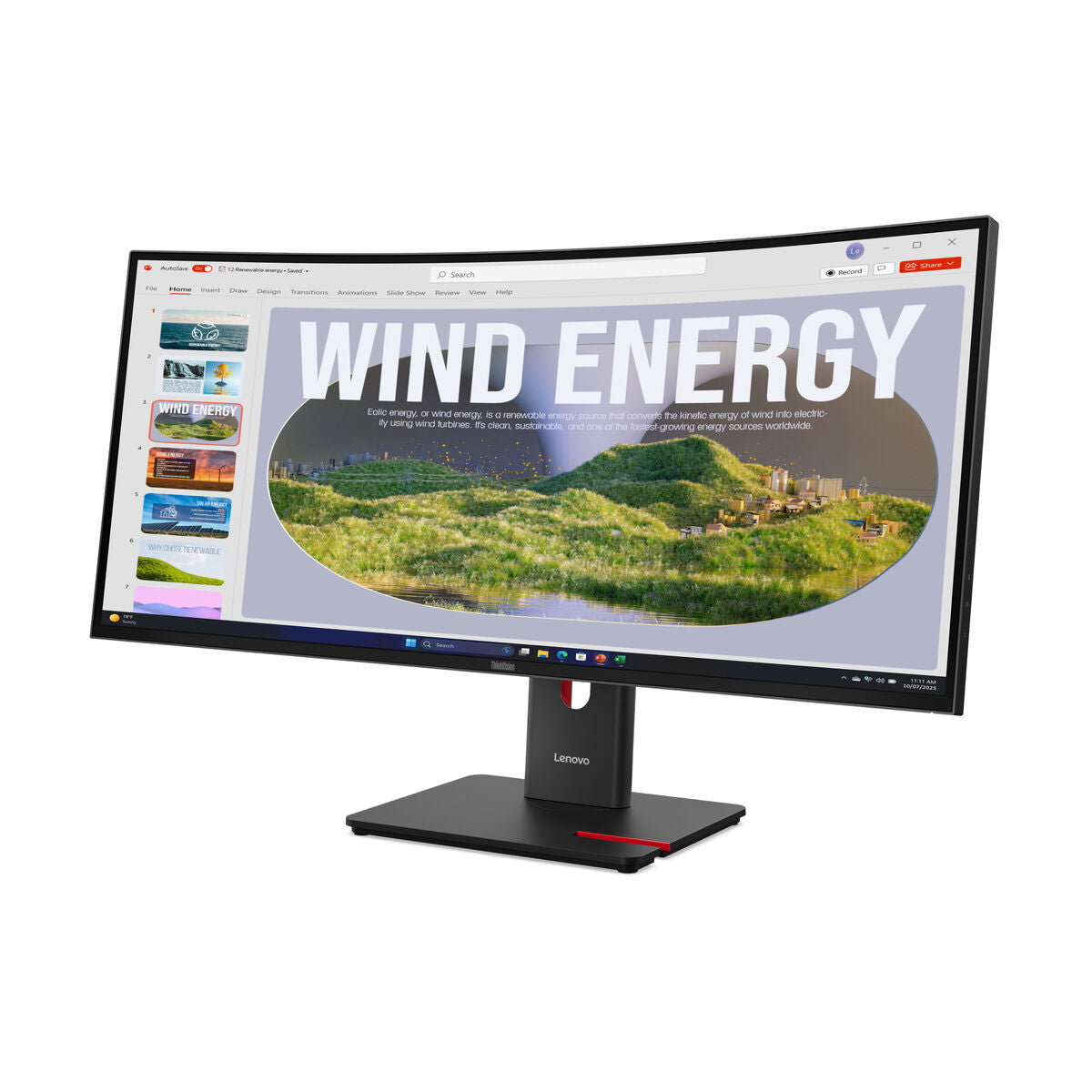 Οθόνη Lenovo 64AEGAT1EU 34" Wide Quad HD