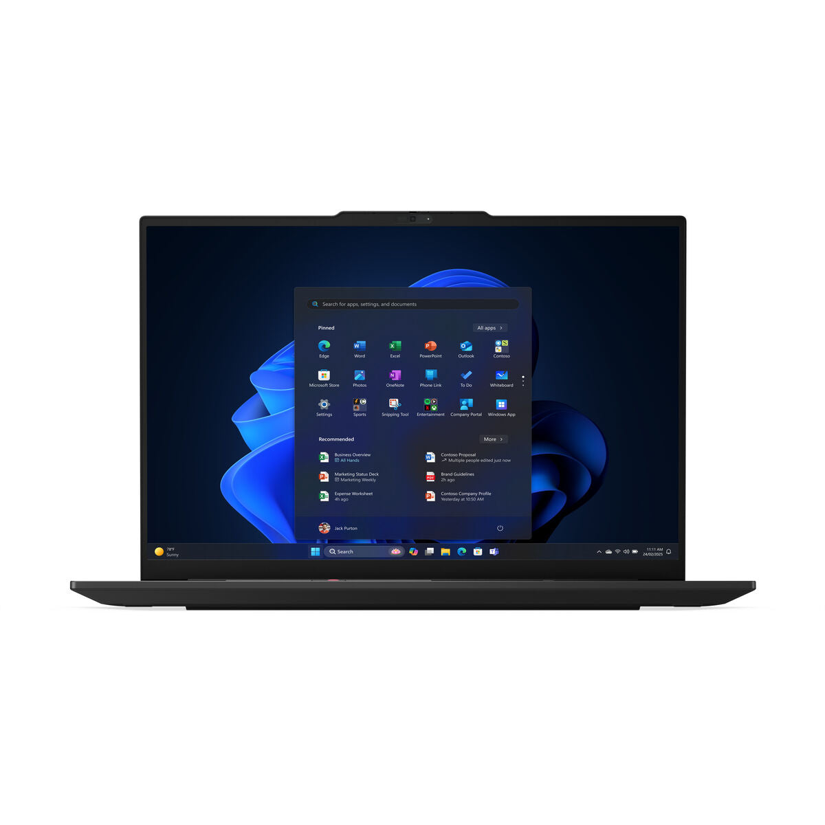 Laptop Lenovo 21SR000MSP 16" intel core ultra 7 16 GB RAM 512 GB SSD Ισπανικό Qwerty