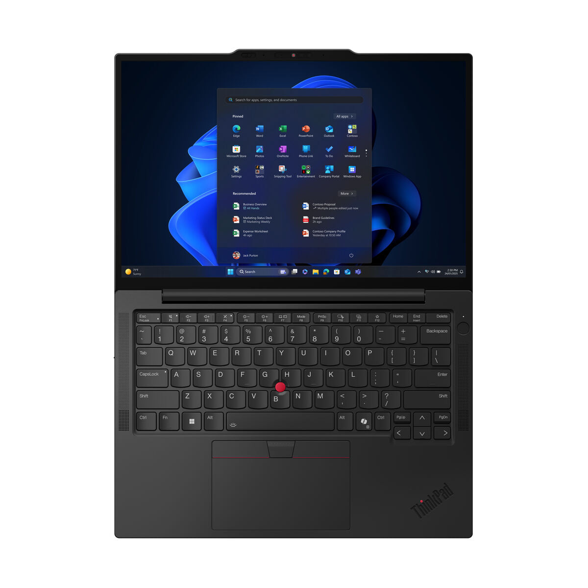Laptop Lenovo 21RK005BSP 13,3" intel core ultra 7 32 GB RAM 1 TB SSD Ισπανικό Qwerty