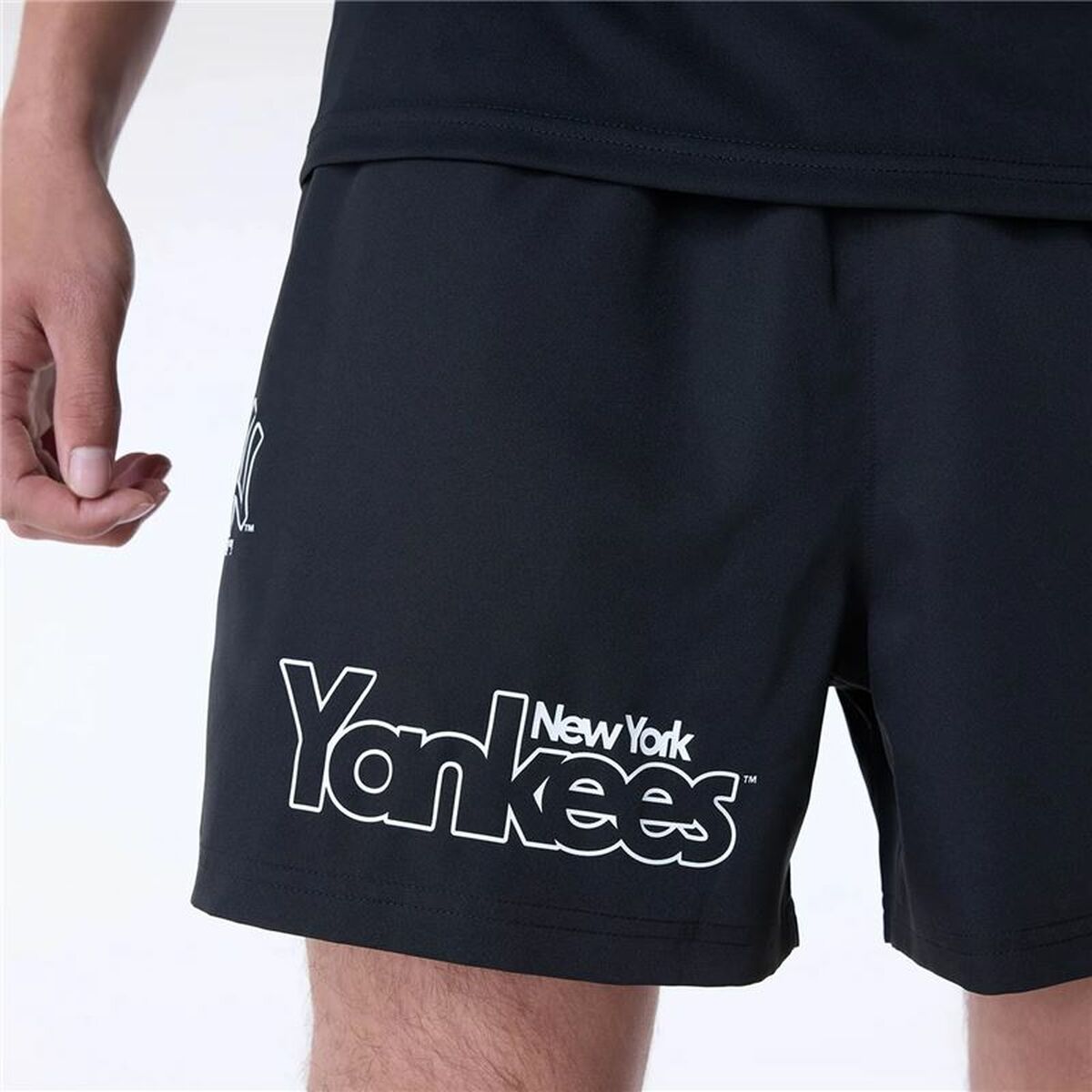 Ανδρικά Σορτς για Μπάσκετ New Era New York Yankees MLB Μαύρο