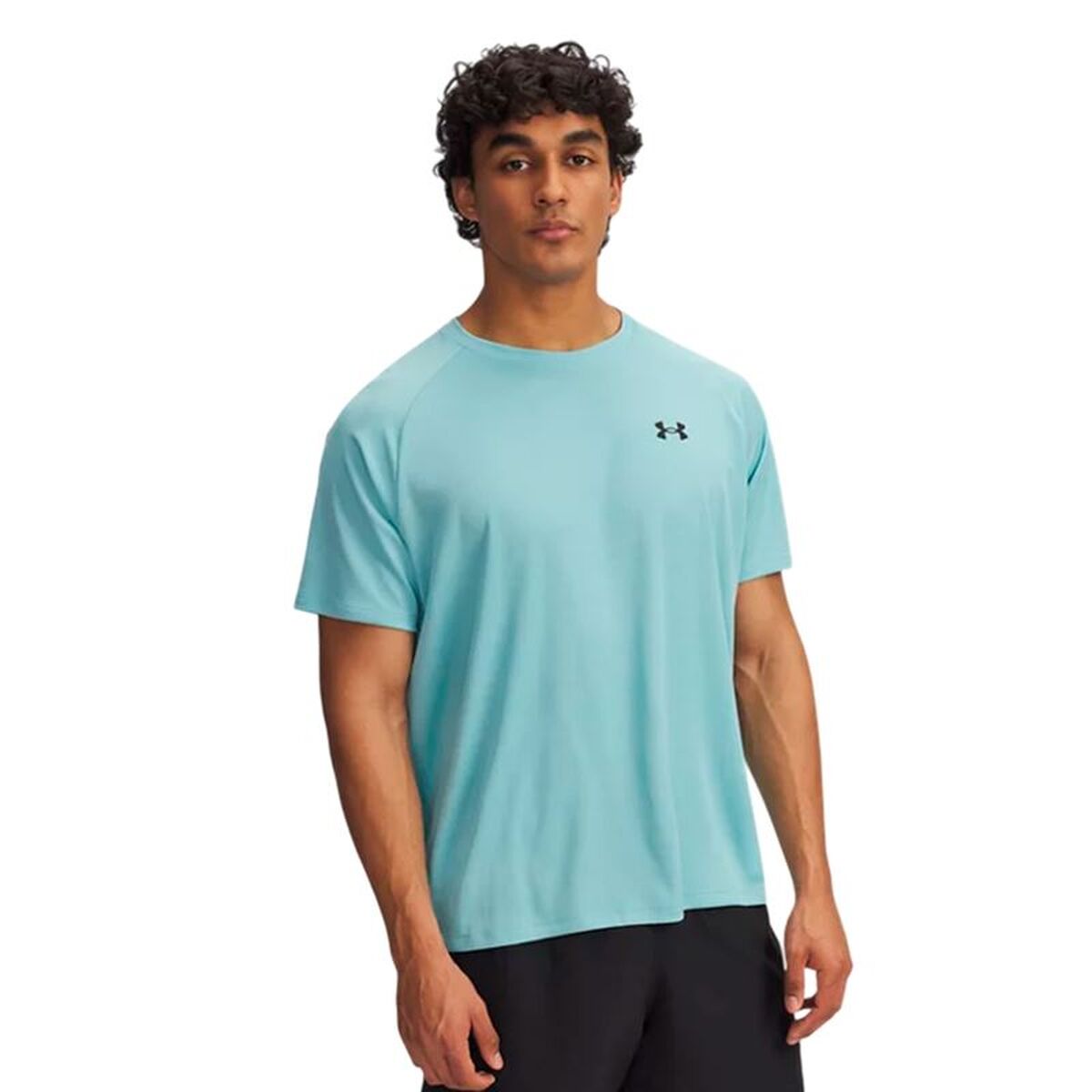 Ανδρική Μπλούζα με Κοντό Μανίκι Under Armour Tech Textured Ss Sky μπλε