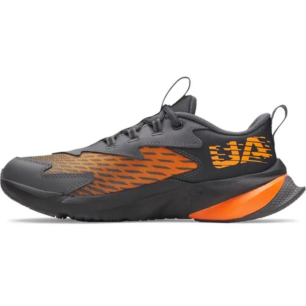 Παιδικά Aθλητικά Παπούτσια Under Armour Bgs Scramjet 7 Μαύρο Πορτοκαλί