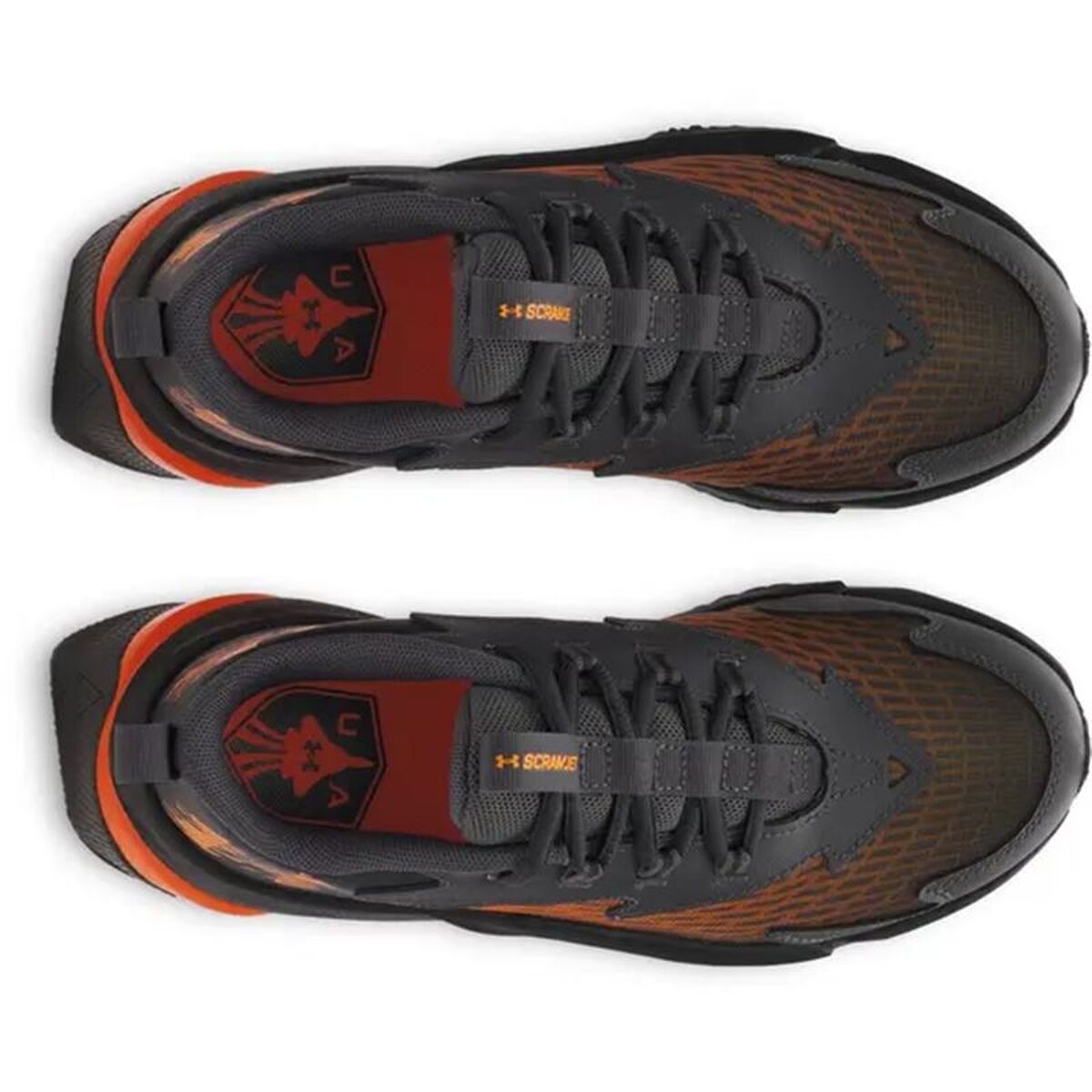 Παιδικά Aθλητικά Παπούτσια Under Armour Bgs Scramjet 7 Μαύρο Πορτοκαλί