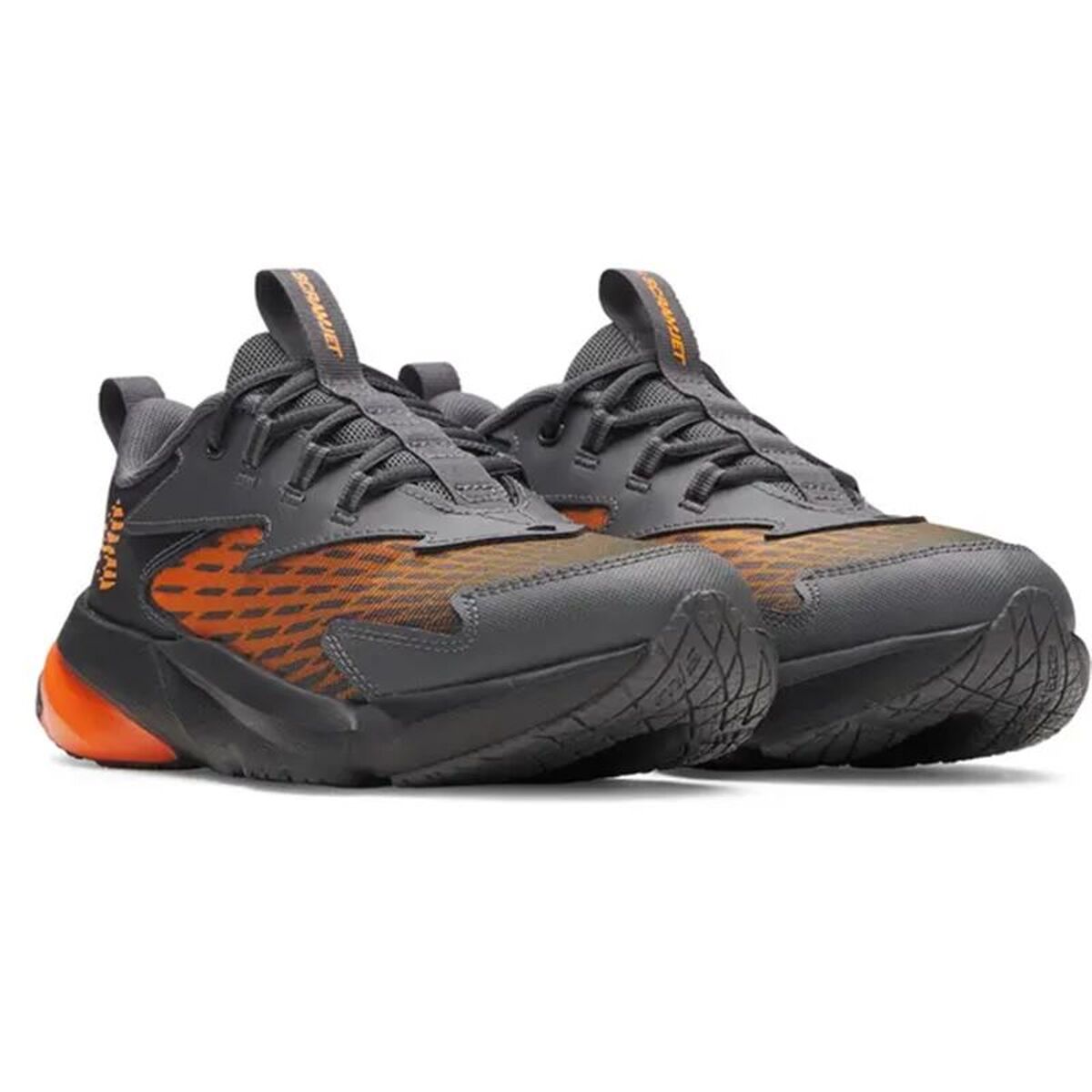 Παιδικά Aθλητικά Παπούτσια Under Armour Bgs Scramjet 7 Μαύρο Πορτοκαλί