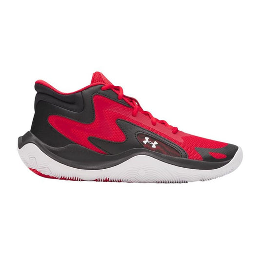 Παπούτσια Μπάσκετ για Ενήλικες Under Armour Jet '25 Μαύρο Κόκκινο