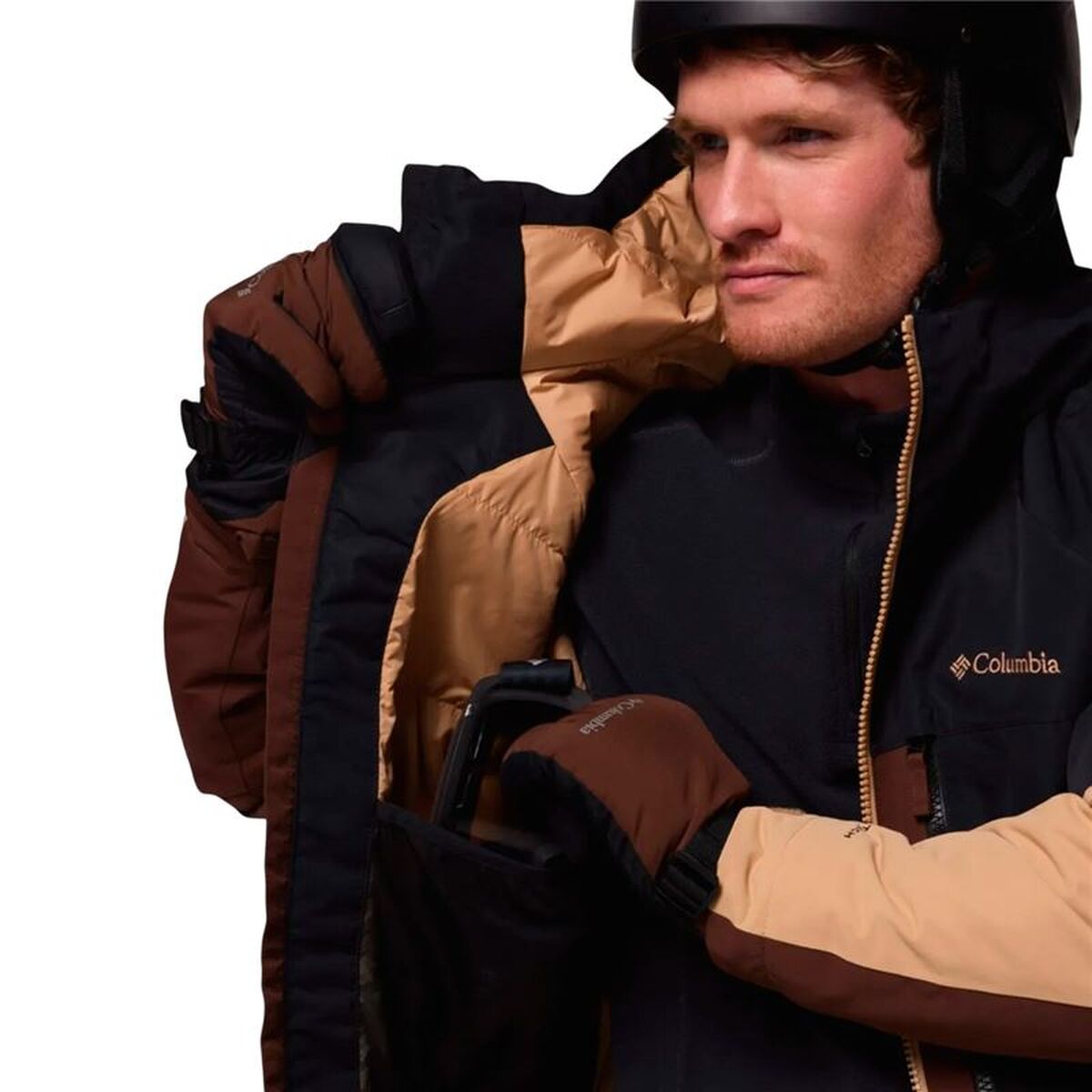 Μπουφάν για σκι Columbia Coreshot™ Καφέ Άντρες