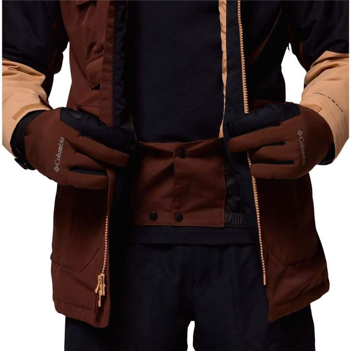 Μπουφάν για σκι Columbia Coreshot™ Καφέ Άντρες