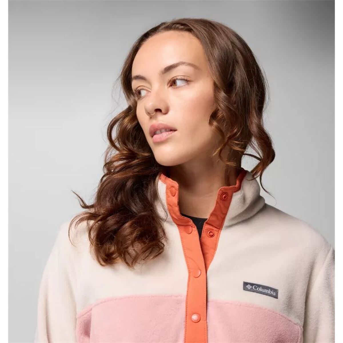 Φόδρα από Πολικό Μαλλί Columbia Benton Springs™ 1/2 Snap Salmon Γυναίκα
