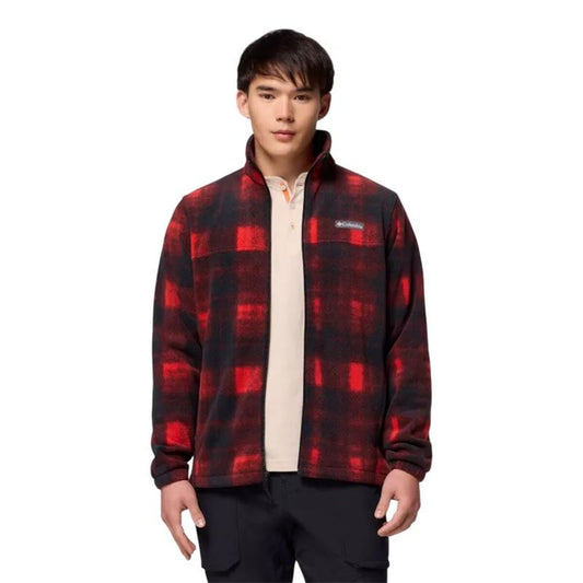 Φόδρα από Πολικό Μαλλί Columbia Sns Mountain™ Printed Κόκκινο Άντρες