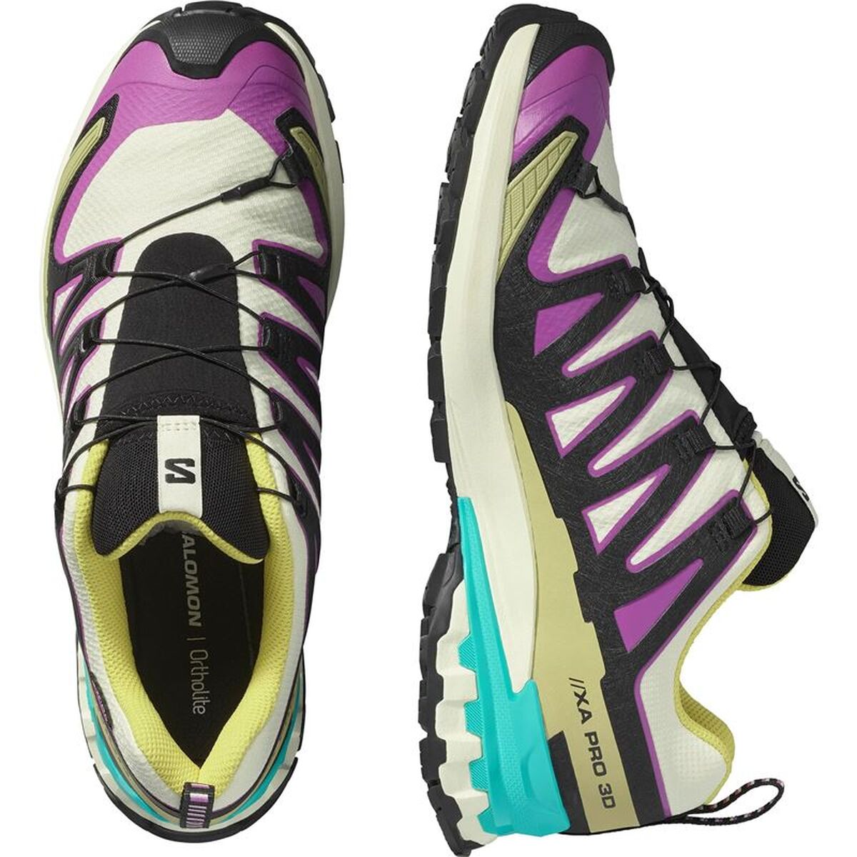 Παπούτσια trail για άνδρες (τρέξιμο στο βουνό) Salomon Xa Pro 3D V9 Gtx Ανοιχτό καφέ