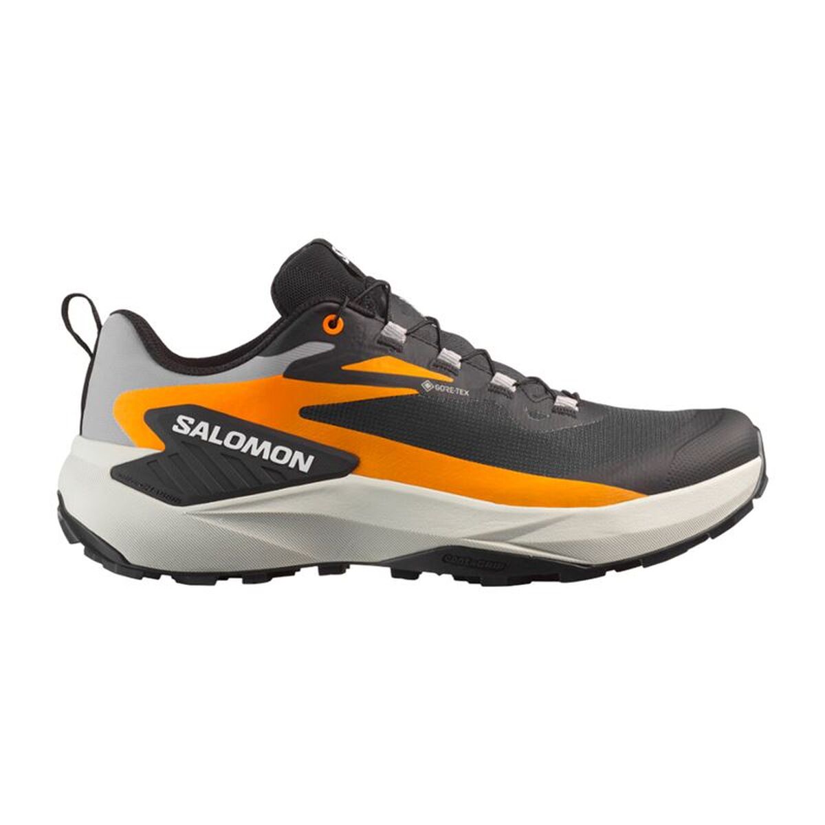 Παπούτσια trail για άνδρες (τρέξιμο στο βουνό) Salomon Genesis Gtx Μαύρο Πορτοκαλί