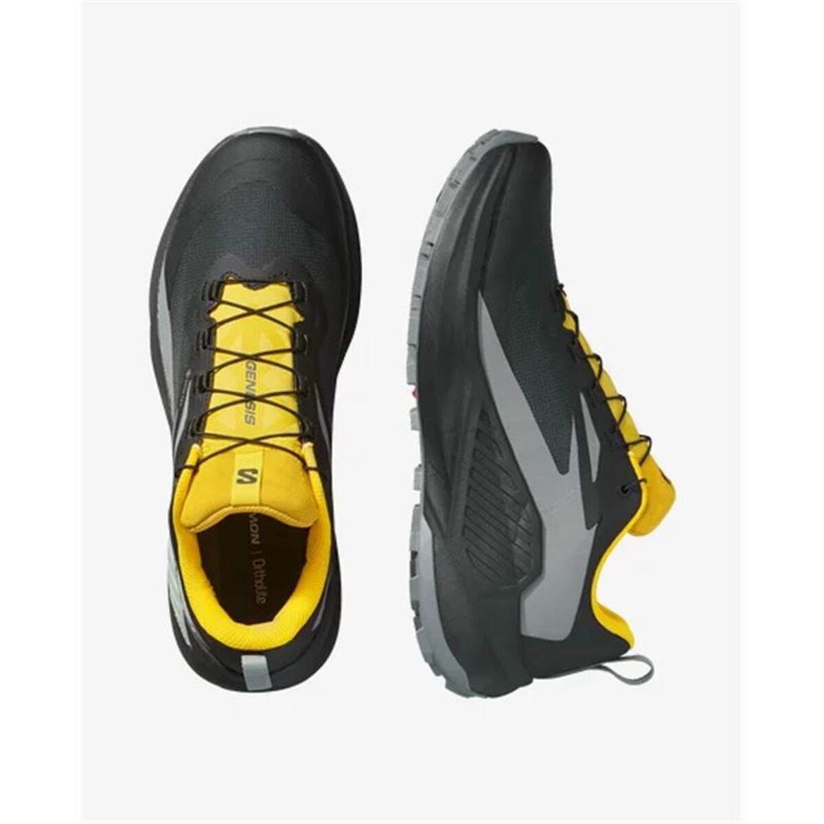 Παπούτσια trail για άνδρες (τρέξιμο στο βουνό) Salomon Genesis Gtx Μαύρο