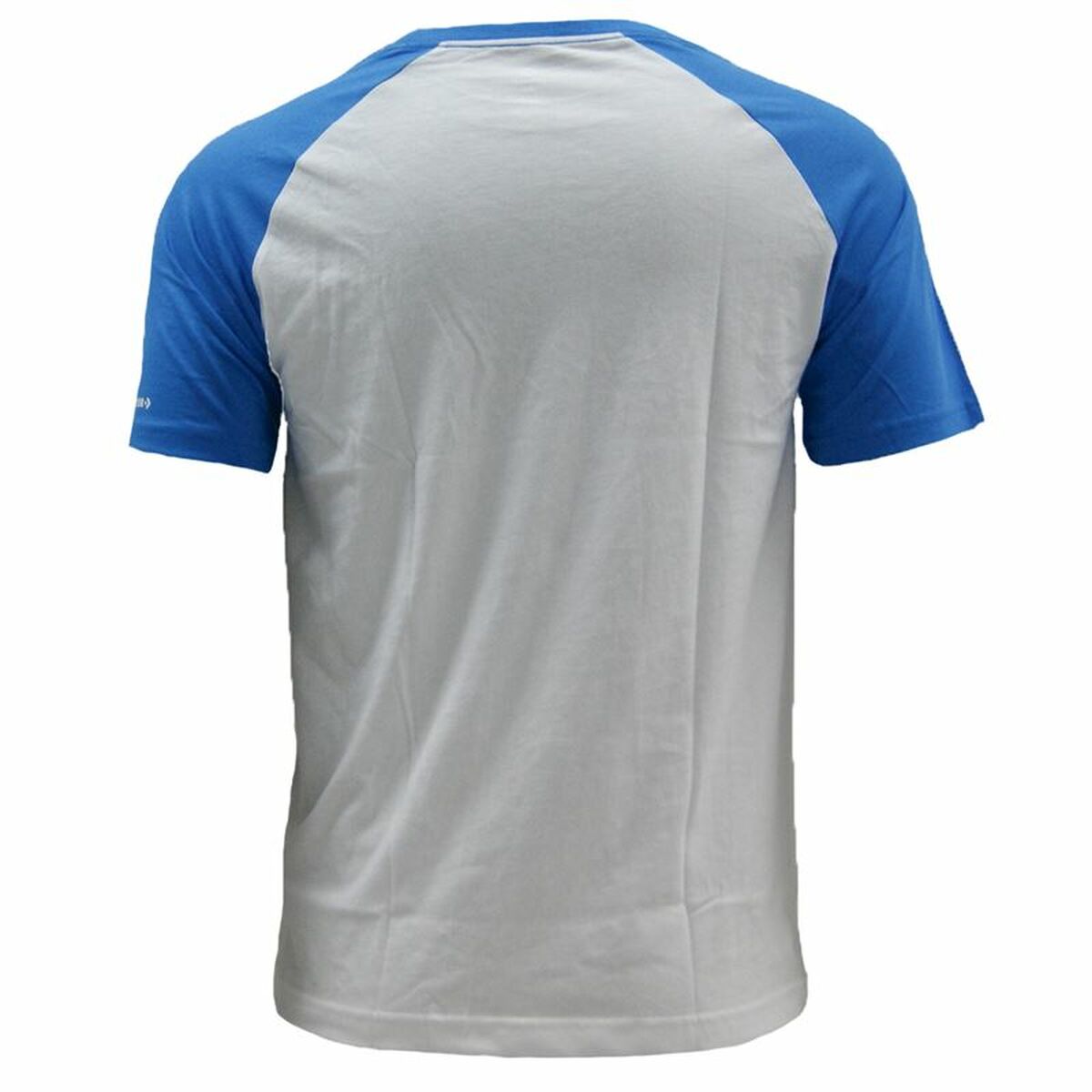 Ανδρική Μπλούζα με Κοντό Μανίκι Converse Color Block Raglan Κόκκινο