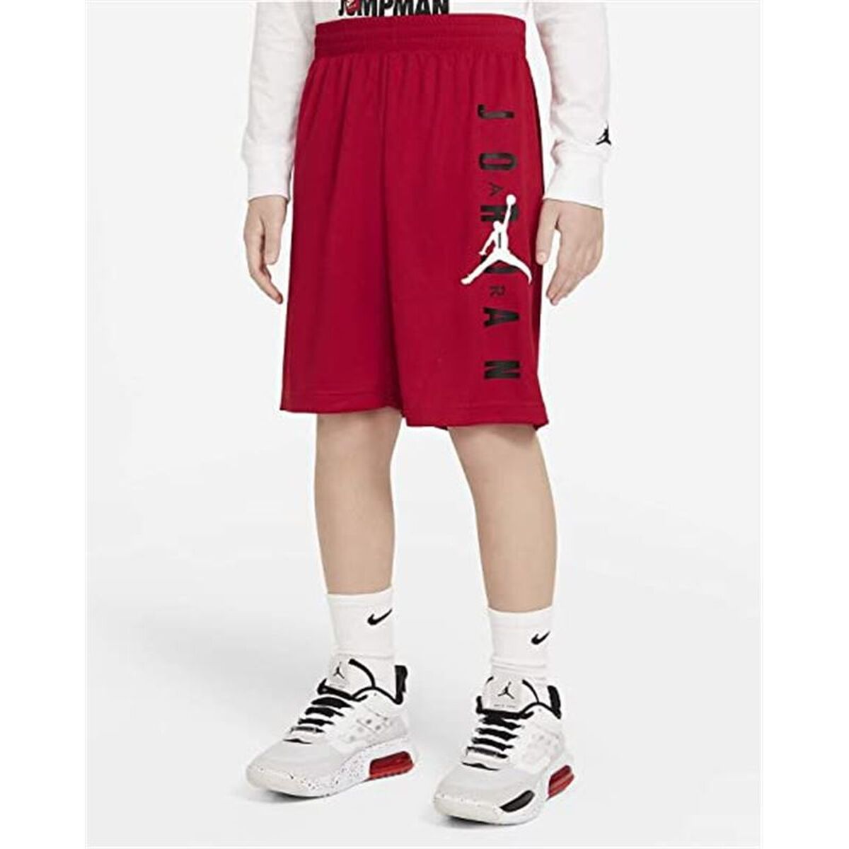 Μακρύ Αθλητικό Παντελόνι Jordan Jumpman Κόκκινο