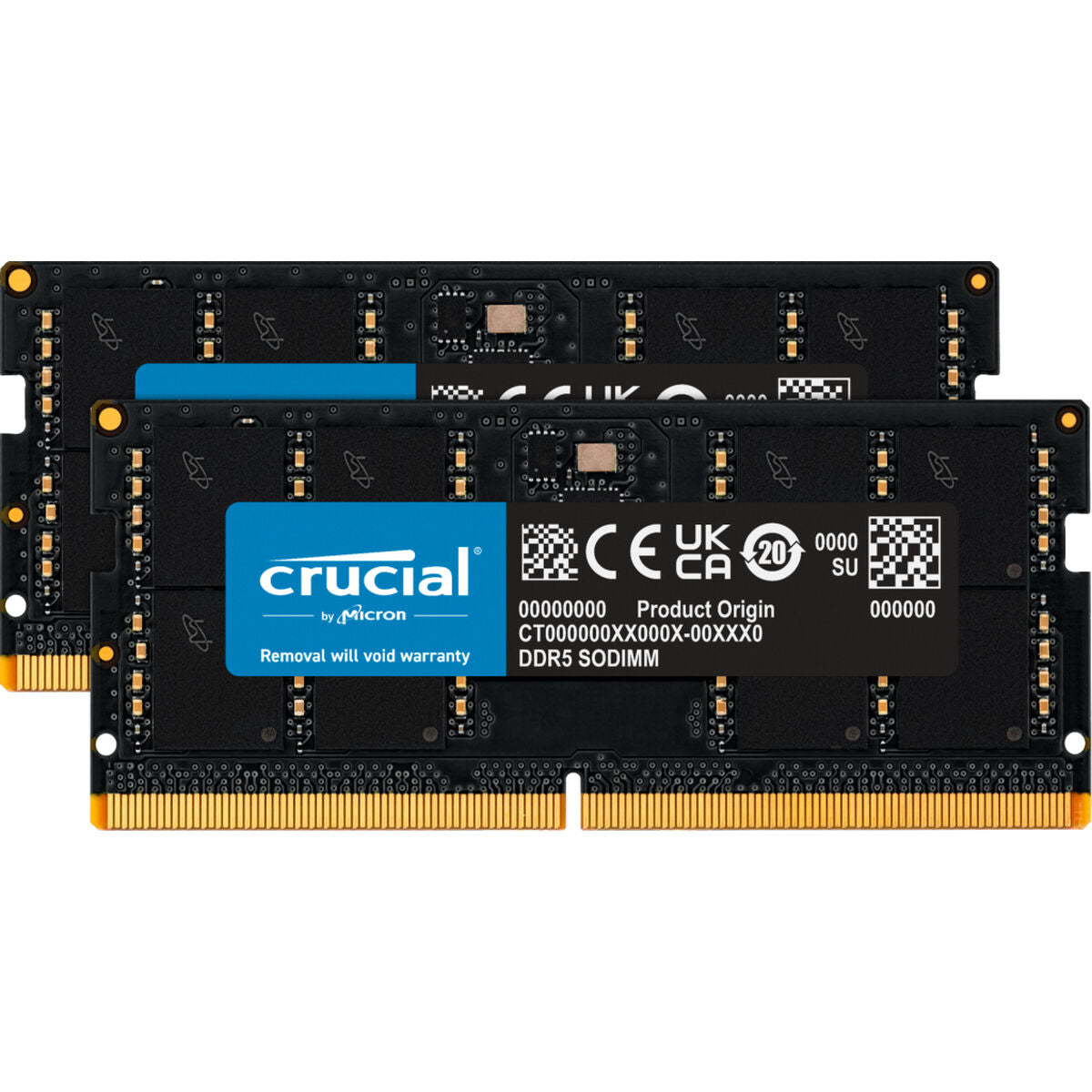 Μνήμη RAM Crucial CT2K32G56C46S5 64 GB DDR5 SDRAM DDR5 5600 MHz