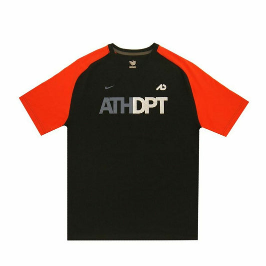 Ανδρική Μπλούζα με Κοντό Μανίκι Nike Sportswear Μαύρο