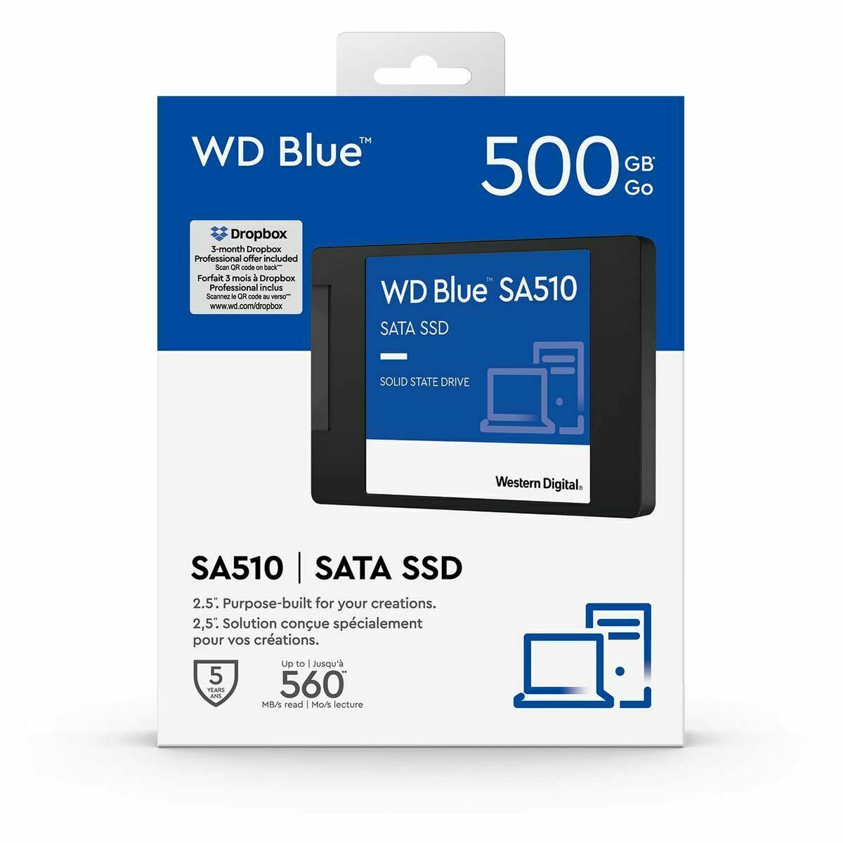 Σκληρός δίσκος Western Digital SA510 500 GB SSD SSD
