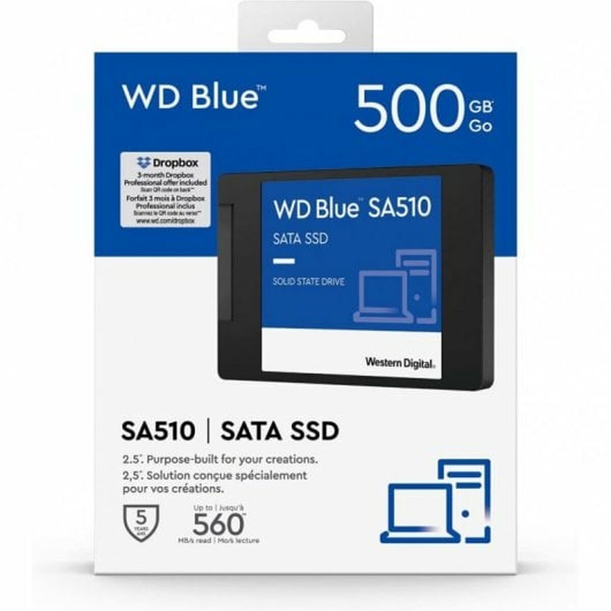 Σκληρός δίσκος Western Digital SA510 500 GB SSD SSD