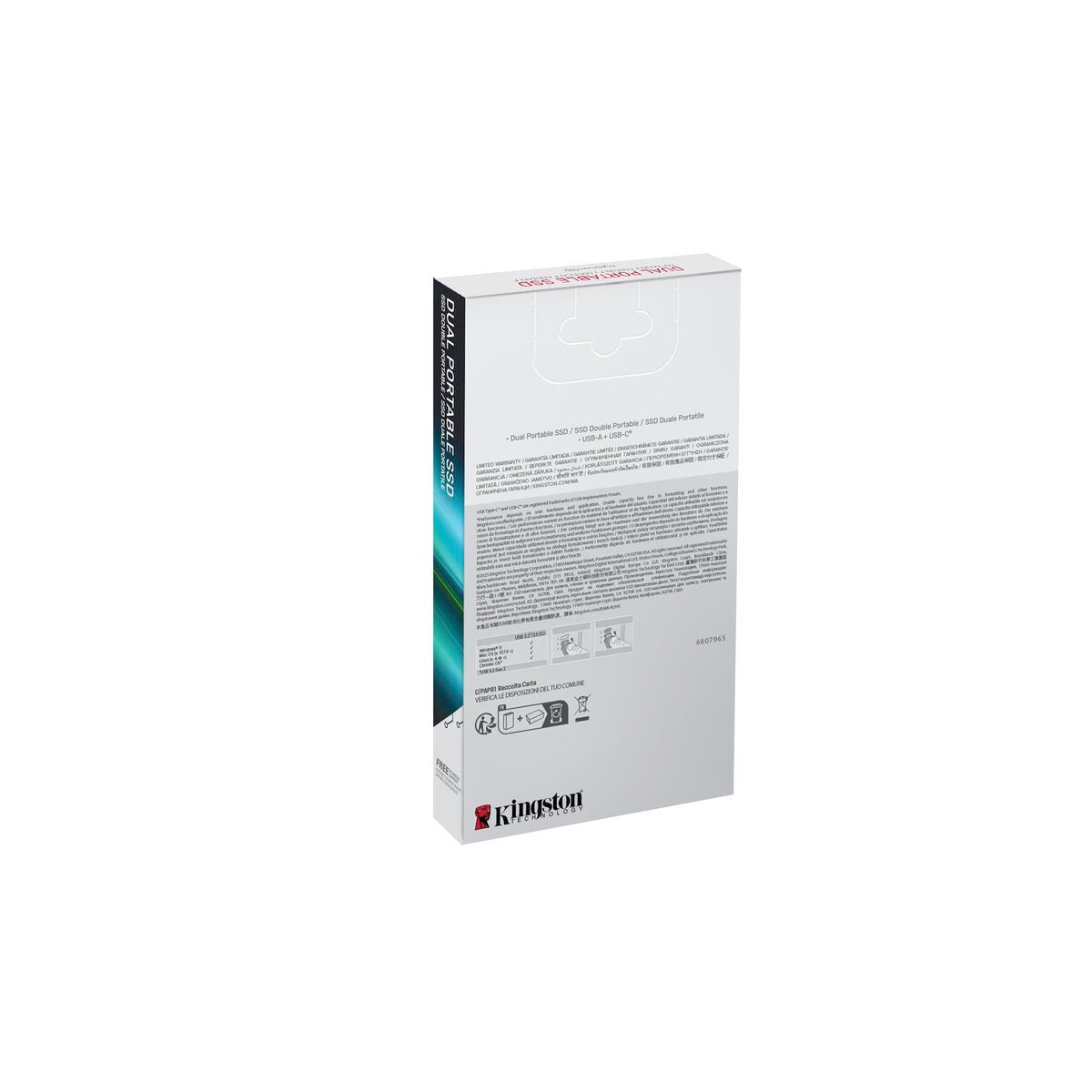 Εξωτερικός Σκληρός Δίσκος Kingston SPSD/1TB Μαύρο 1 TB SSD