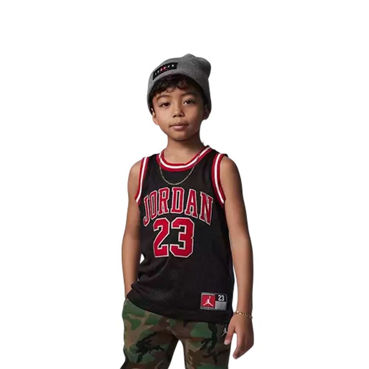 Παιδικó Tank Top Jordan Jordan 23 Jersey Μαύρο