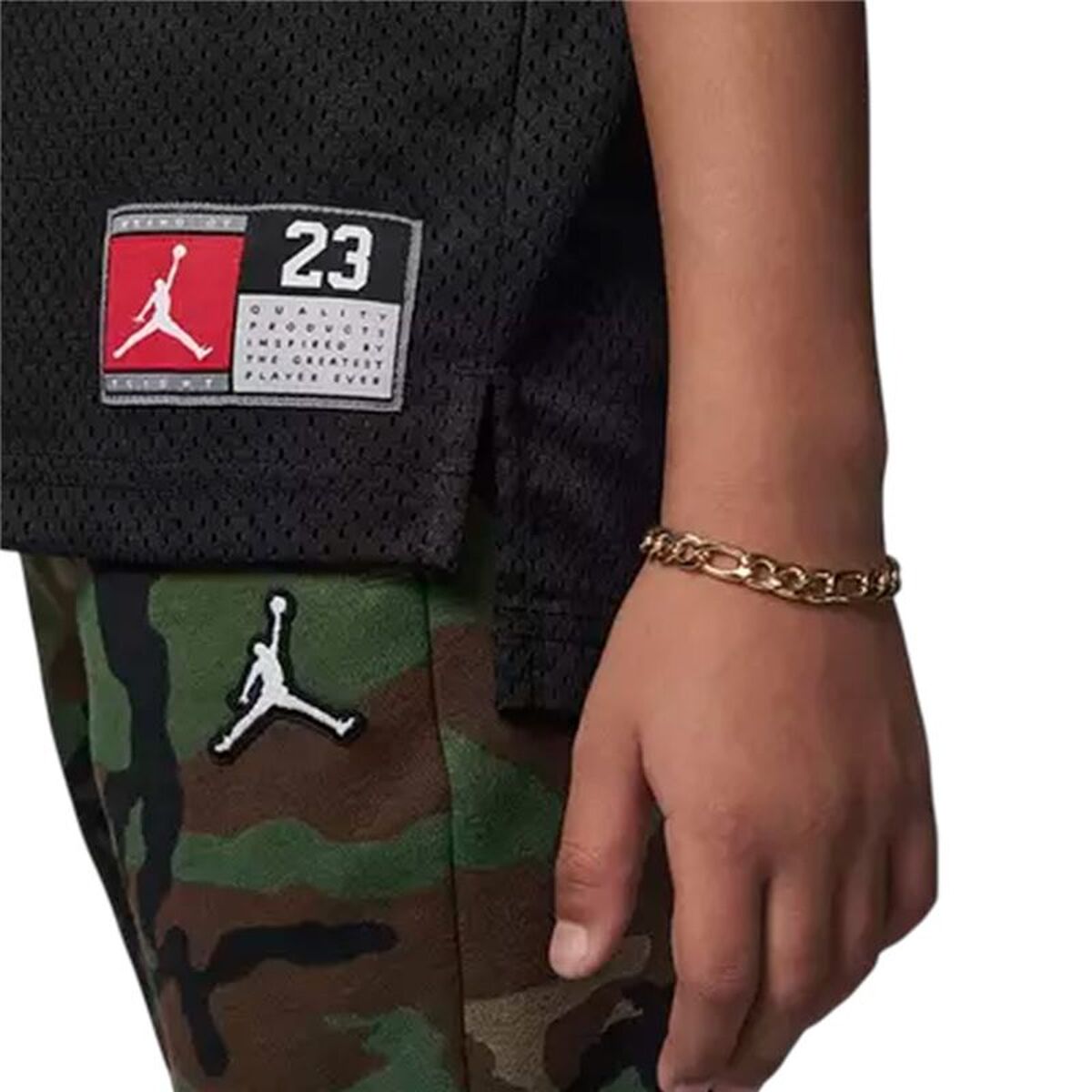 Παιδικó Tank Top Jordan Jordan 23 Jersey Μαύρο
