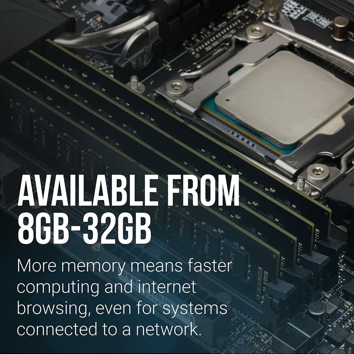 Μνήμη RAM PNY MD8GSD43200-TB 8 GB DDR4 3200 MHz CL22