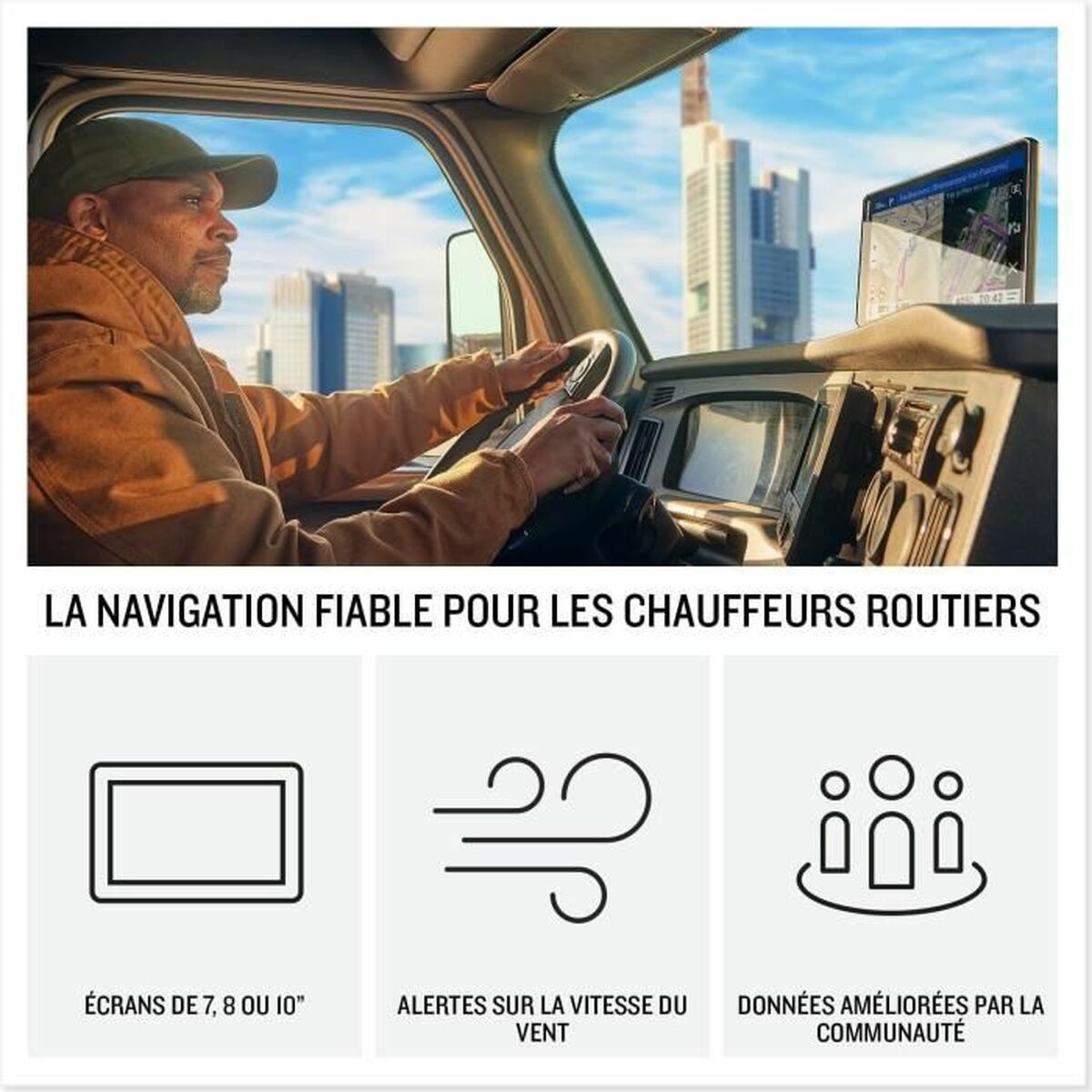 Πλοηγός GPS GARMIN Dezl LGV820