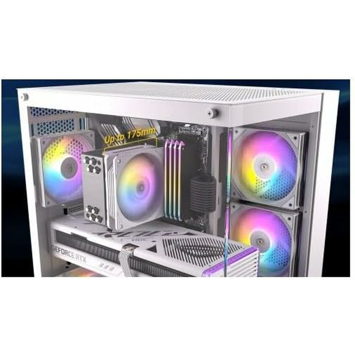 Κουτί Μέσος Πύργος ATX Antec CX800 ARGB Λευκό