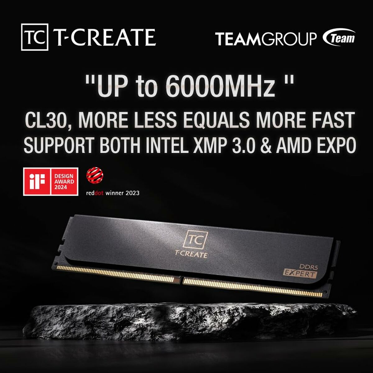 Μνήμη RAM Team Group CTCWD532G6000HC30DC01 32 GB DDR5 SDRAM DDR5 6000 MHz