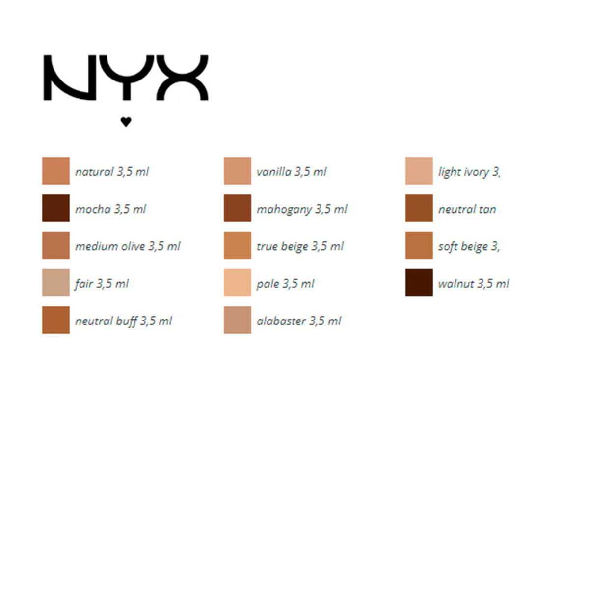 Περιποίηση Προσώπου Can't Stop Won't Stop NYX (3,5 ml)
