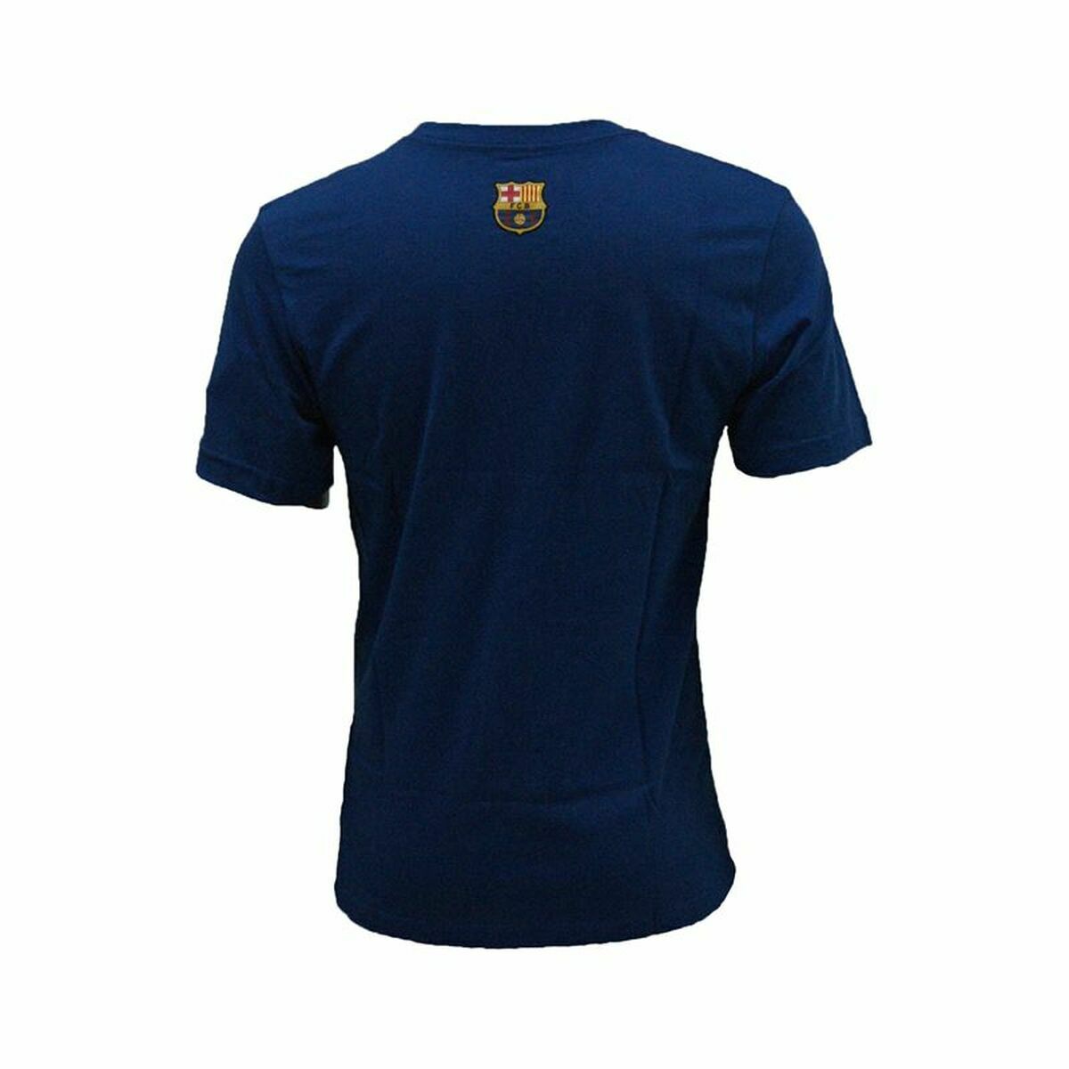 Ανδρική Μπλούζα με Κοντό Μανίκι FC Barcelona Core Tee Μπλε