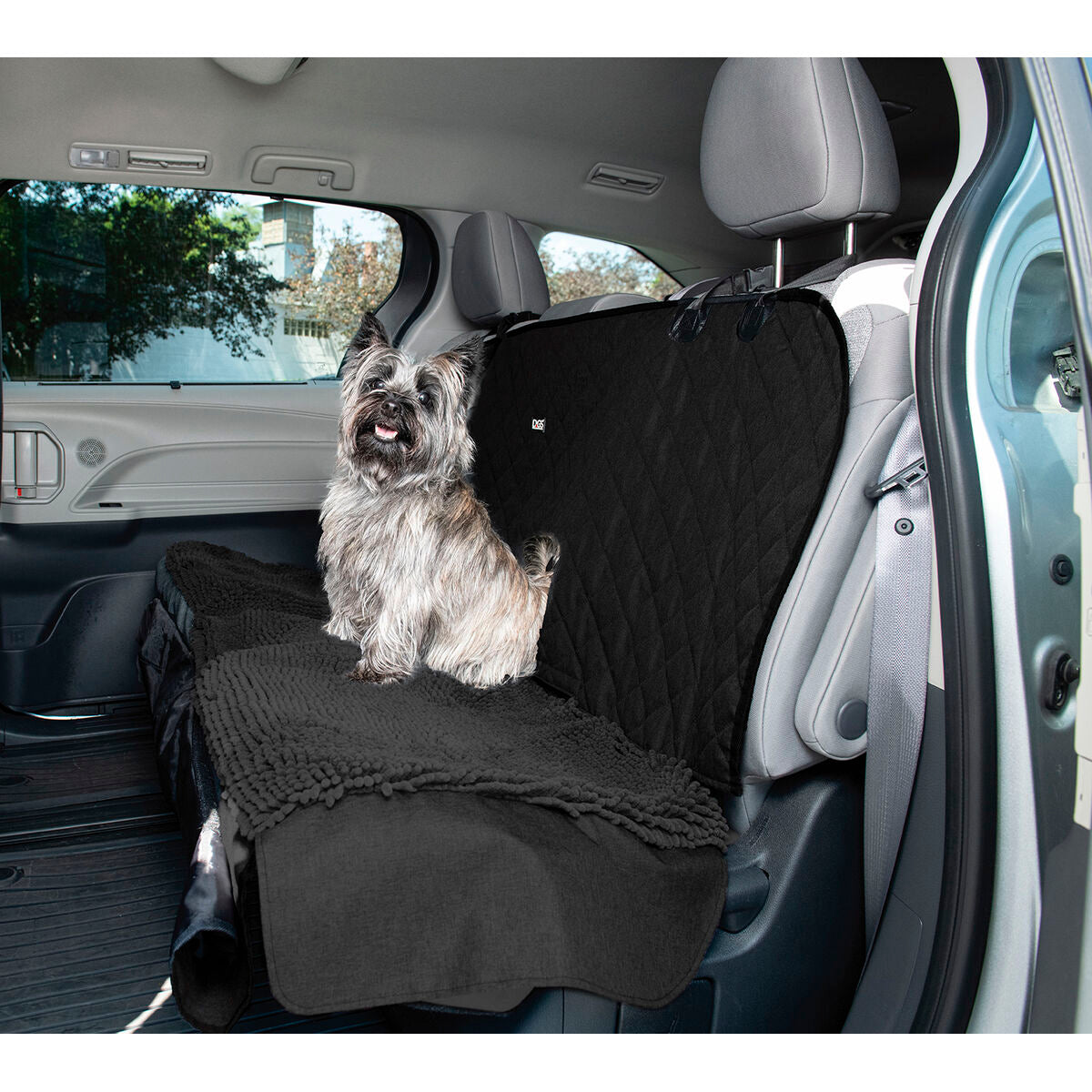 Προστατευτικό κάθισμα Dog Gone Smart Μαύρο 137 x 55 cm
