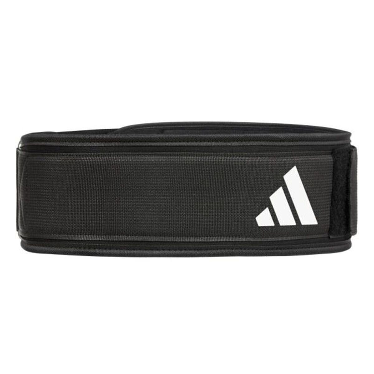 Αθλητική Ζώνη Adidas Essential Weightlifting Μαύρο