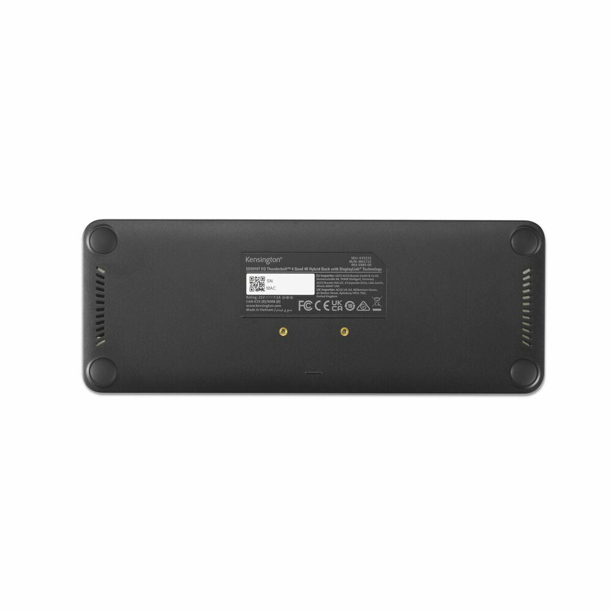 USB Hub Kensington K35234EU Μαύρο