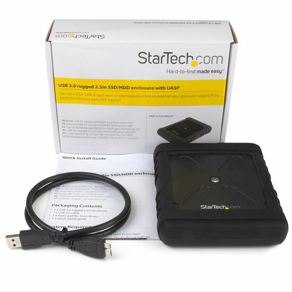 Εξωτερικό Κουτί Startech S251BRU33 2.5"