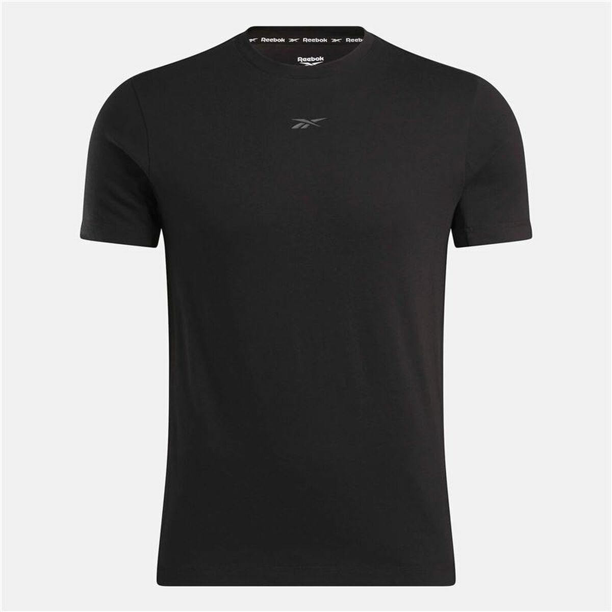 Ανδρική Μπλούζα με Κοντό Μανίκι Reebok Reebok Athlete Tee Μαύρο
