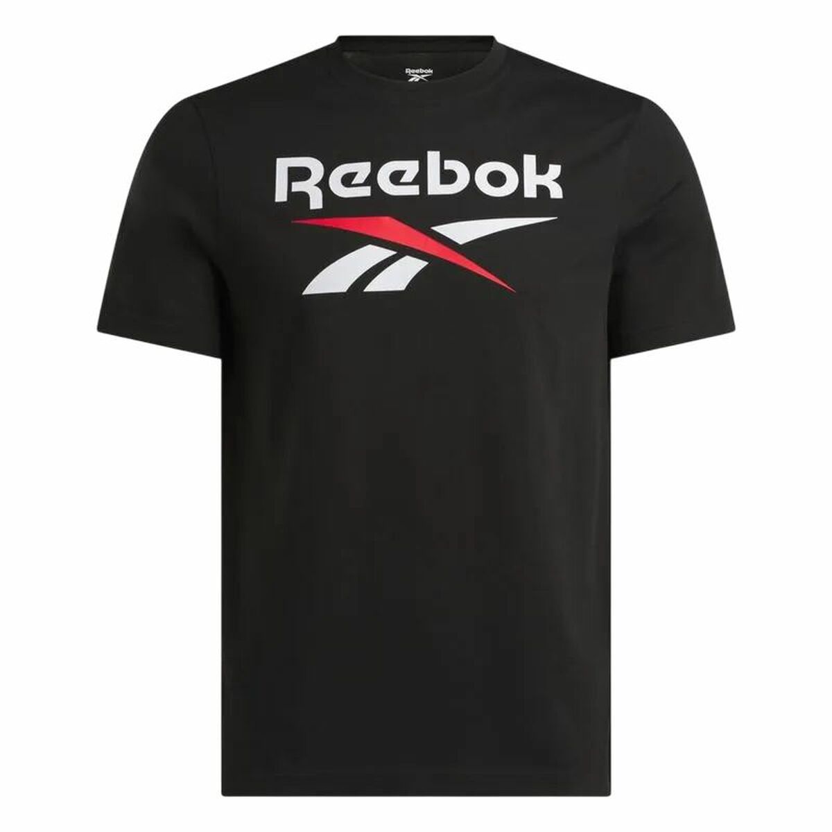 Ανδρική Μπλούζα με Κοντό Μανίκι Reebok Identity Big Μαύρο