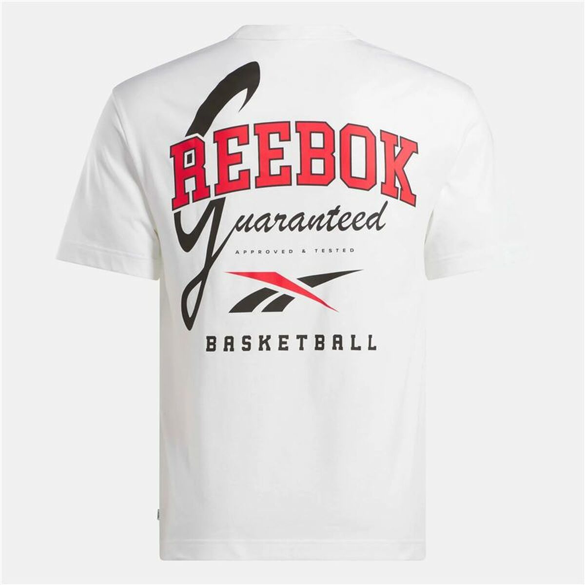 Ανδρική Μπλούζα με Κοντό Μανίκι Reebok Gs Hs Guaranteed Tee Λευκό
