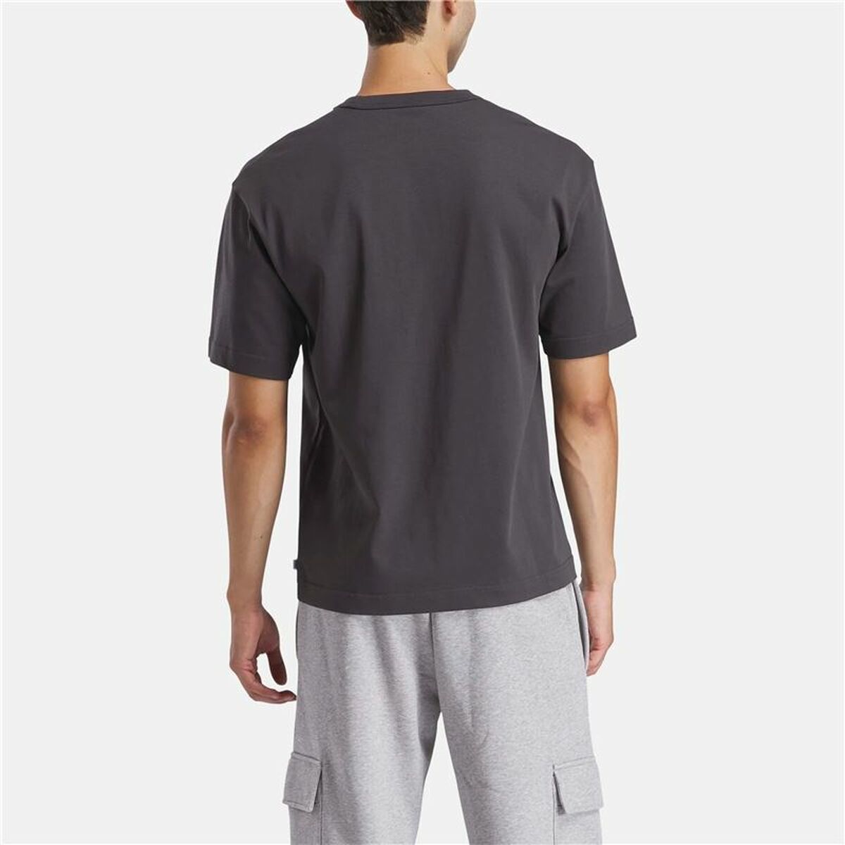Ανδρική Μπλούζα με Κοντό Μανίκι Reebok Gs Hs Shaq Spiral Te Μαύρο